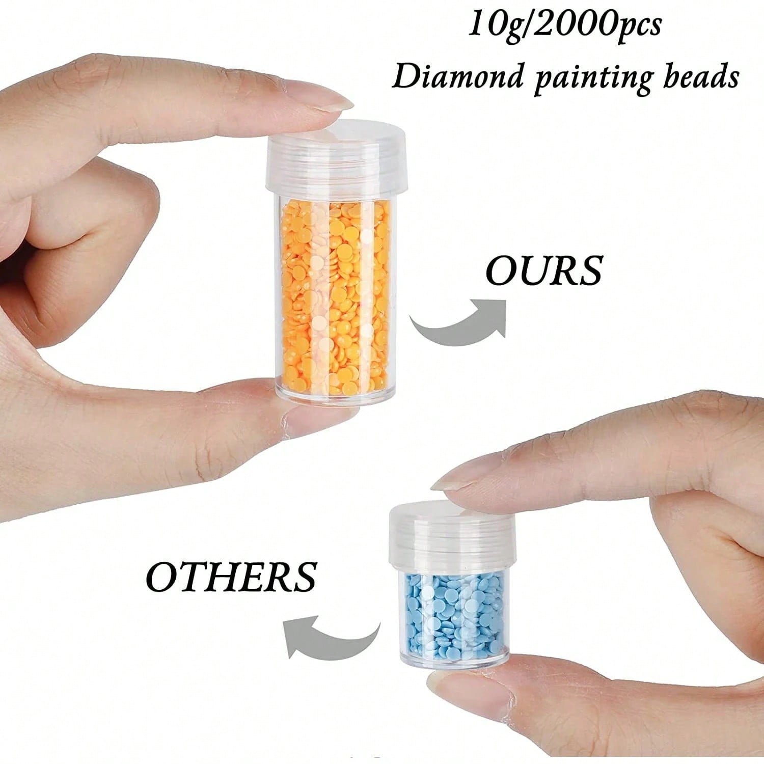 Diamond Painting Storage Container 60 Slots Diamond Painting Accessories And Tools set