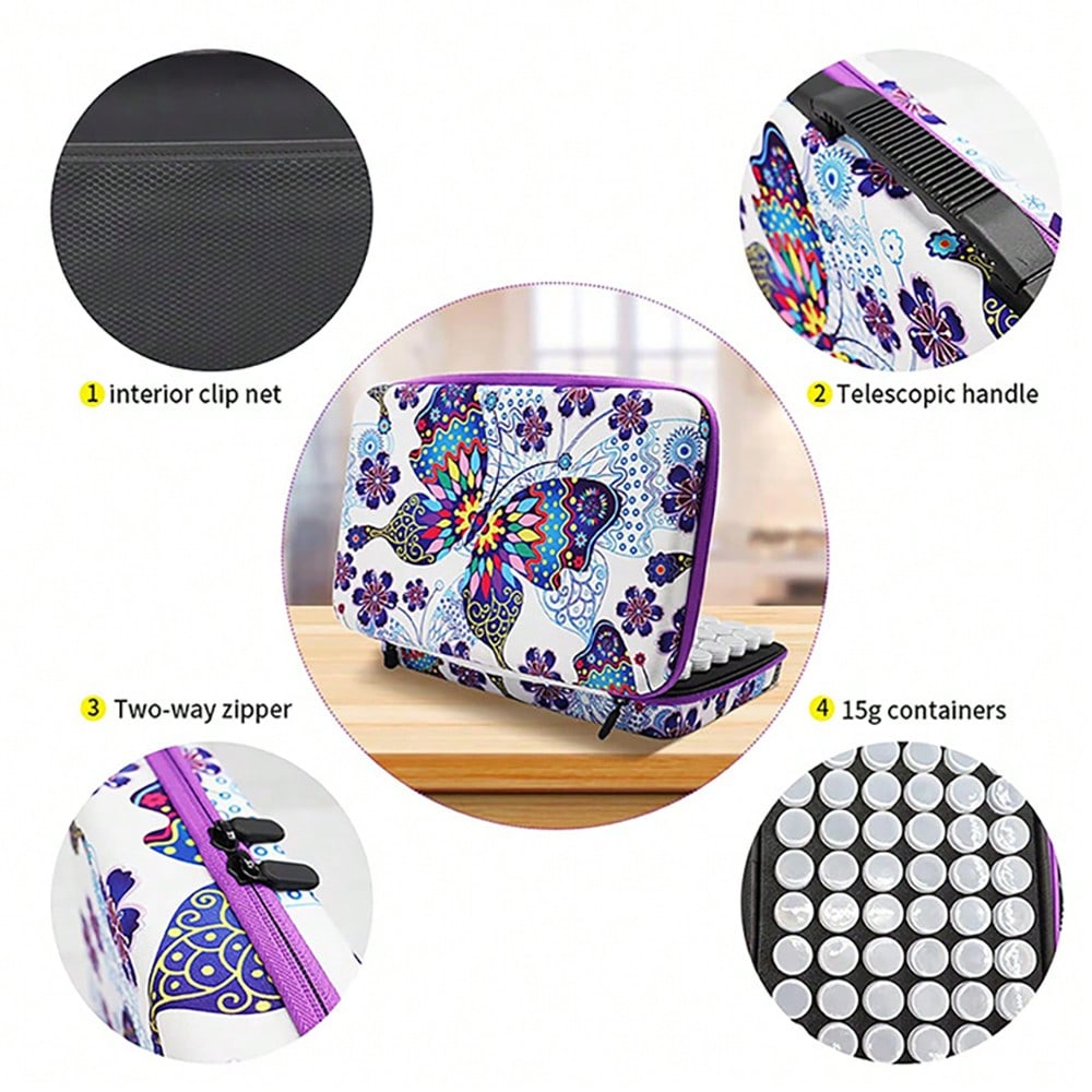 Diamond Painting Storage Container 60 Slots Diamond Painting Accessories And Tools set
