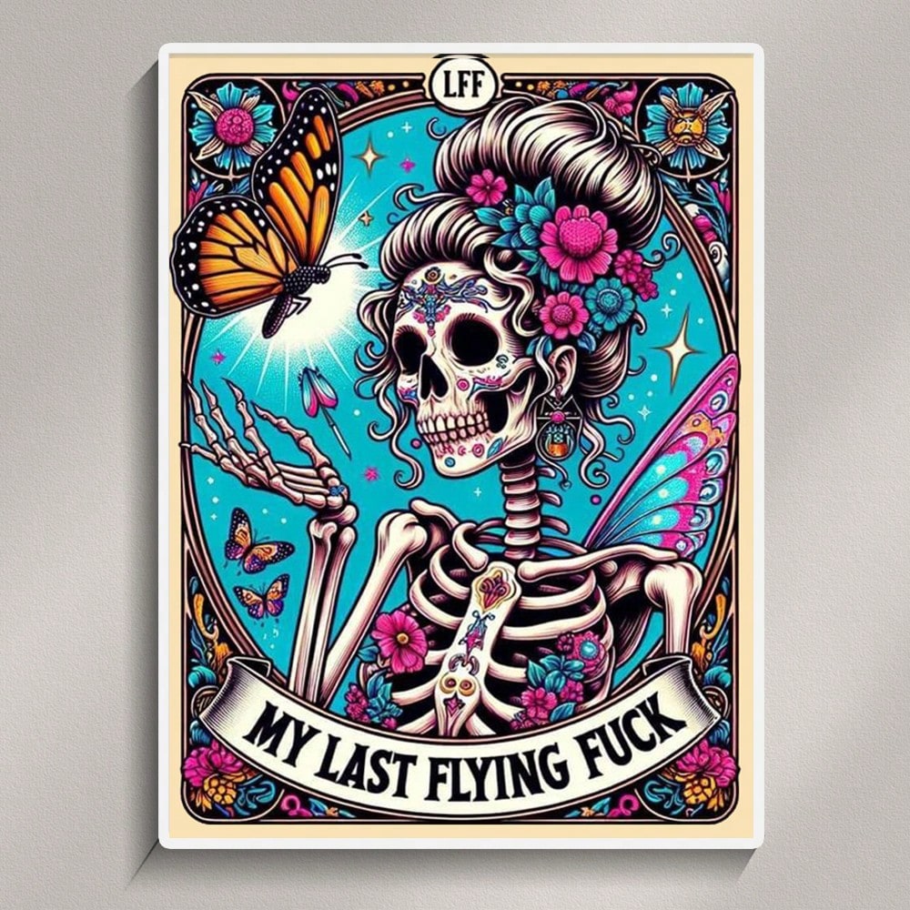 Skull Woman Diamond Art Kit For Adult Beginners