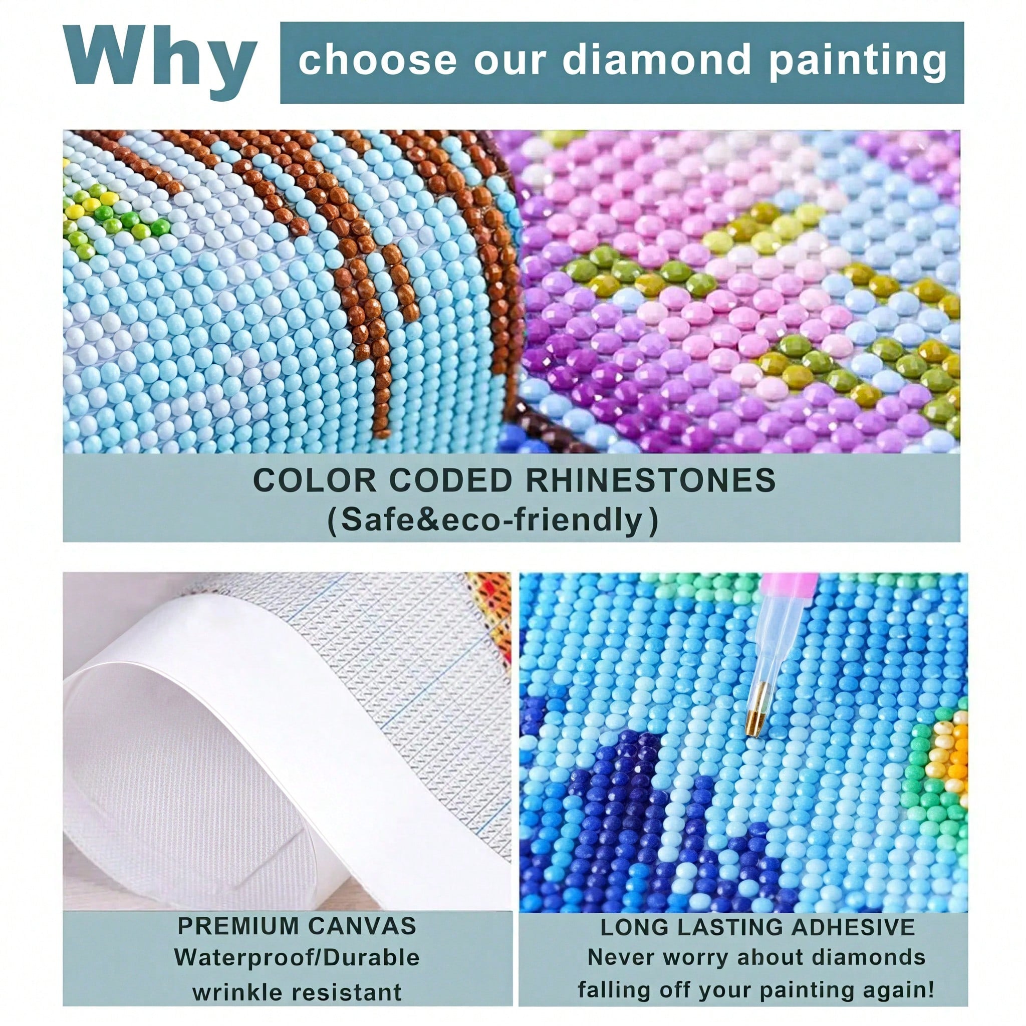 Red Moon Diamond Painting Set At Night, Suitable For Adult Beginners