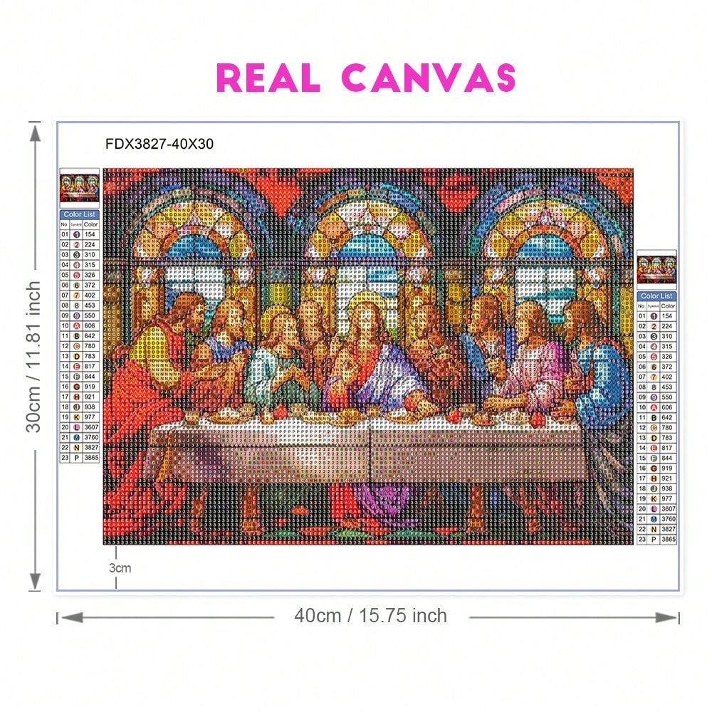 Diamond Painting set Jesus Last Supper