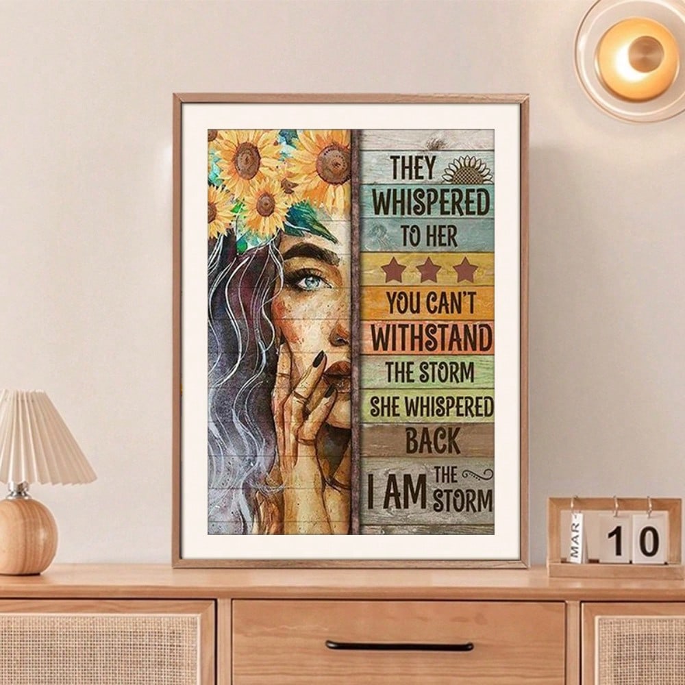 Abstract Women's Mosaic Diamond Painting Kit - DIY Crystal Wall Art Gift Set