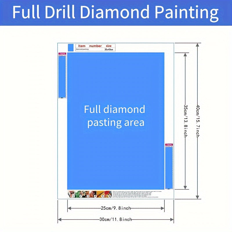 DIY Full Diamond Painting Kit Van Gogh's Starry Sky Pink Pattern